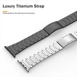 Pulseira de Relógio em Aço Inoxidável com Fecho em Forma de I xDfind, Para Apple Watch 42 / 44 / 45 / 46 / 49mm