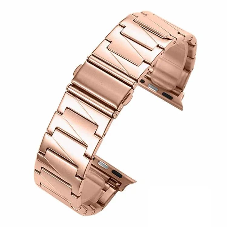 Pulseira de Relógio em Aço Inoxidável Escalonado xDfind, Para Apple Watch 42 / 44 / 45 / 46 / 49mm, Para Apple Watch 38 / 40 / 41 / S10 42mm