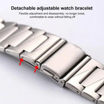 Pulseira de Relógio em Aço Inoxidável Escalonado xDfind, Para Apple Watch 42 / 44 / 45 / 46 / 49mm, Para Apple Watch 38 / 40 / 41 / S10 42mm