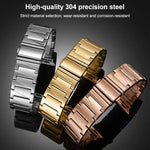 Pulseira de Relógio em Aço Inoxidável Escalonado xDfind, Para Apple Watch 42 / 44 / 45 / 46 / 49mm, Para Apple Watch 38 / 40 / 41 / S10 42mm
