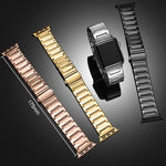 Pulseira de Relógio em Aço Inoxidável Escalonado xDfind, Para Apple Watch 42 / 44 / 45 / 46 / 49mm, Para Apple Watch 38 / 40 / 41 / S10 42mm