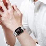 Pulseira de Relógio em Aço Inoxidável Escalonado xDfind, Para Apple Watch 42 / 44 / 45 / 46 / 49mm, Para Apple Watch 38 / 40 / 41 / S10 42mm