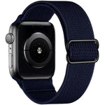 Correia de Relógio em Nylon Elástico com Fivela Deslizante Ajustável xDfind, Para Apple Watch 42 / 44 / 45 / 46 / 49mm, Para Apple Watch 38 / 40 / 41 / S10 42mm