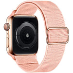 Correia de Relógio em Nylon Elástico com Fivela Deslizante Ajustável xDfind, Para Apple Watch 42 / 44 / 45 / 46 / 49mm, Para Apple Watch 38 / 40 / 41 / S10 42mm