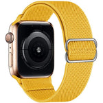 Correia de Relógio em Nylon Elástico com Fivela Deslizante Ajustável xDfind, Para Apple Watch 42 / 44 / 45 / 46 / 49mm, Para Apple Watch 38 / 40 / 41 / S10 42mm