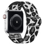 Correia de Relógio em Nylon Elástico com Fivela Deslizante Ajustável xDfind, Para Apple Watch 42 / 44 / 45 / 46 / 49mm, Para Apple Watch 38 / 40 / 41 / S10 42mm