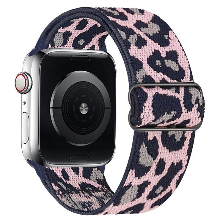 Correia de Relógio em Nylon Elástico com Fivela Deslizante Ajustável xDfind, Para Apple Watch 42 / 44 / 45 / 46 / 49mm, Para Apple Watch 38 / 40 / 41 / S10 42mm