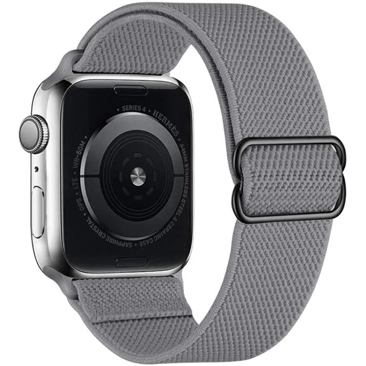 Correia de Relógio em Nylon Elástico com Fivela Deslizante Ajustável xDfind, Para Apple Watch 42 / 44 / 45 / 46 / 49mm, Para Apple Watch 38 / 40 / 41 / S10 42mm