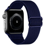 Correia de Relógio em Nylon Elástico com Fivela Deslizante Ajustável xDfind, Para Apple Watch 42 / 44 / 45 / 46 / 49mm, Para Apple Watch 38 / 40 / 41 / S10 42mm