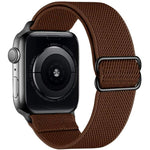Correia de Relógio em Nylon Elástico com Fivela Deslizante Ajustável xDfind, Para Apple Watch 42 / 44 / 45 / 46 / 49mm, Para Apple Watch 38 / 40 / 41 / S10 42mm