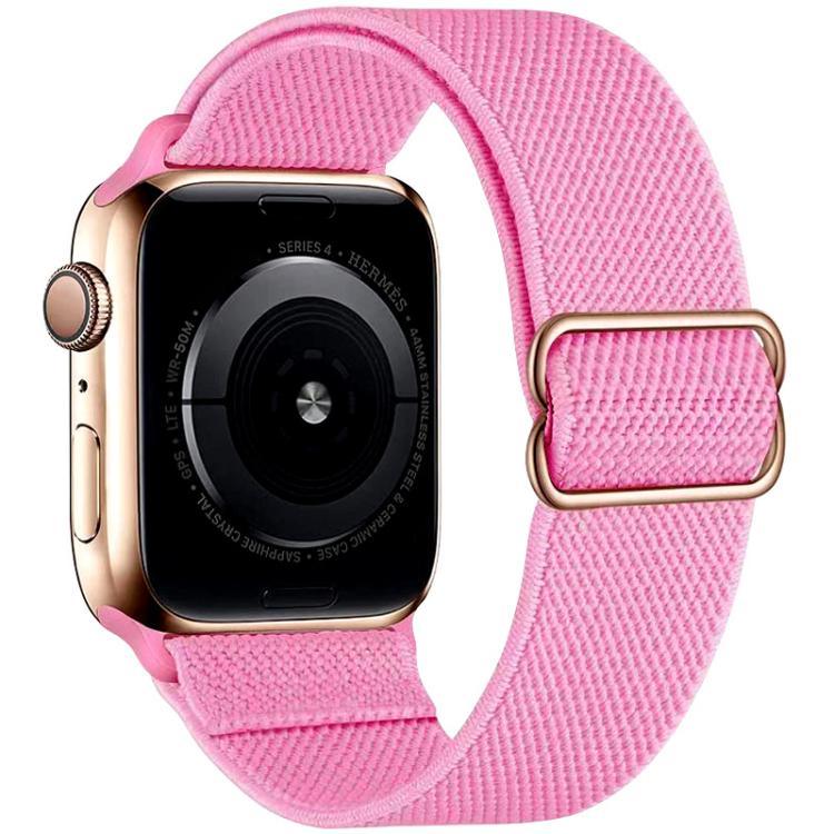 Correia de Relógio em Nylon Elástico com Fivela Deslizante Ajustável xDfind, Para Apple Watch 42 / 44 / 45 / 46 / 49mm, Para Apple Watch 38 / 40 / 41 / S10 42mm