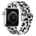 Correia de Relógio em Nylon Elástico com Fivela Deslizante Ajustável xDfind, Para Apple Watch 42 / 44 / 45 / 46 / 49mm, Para Apple Watch 38 / 40 / 41 / S10 42mm