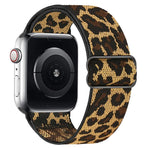 Correia de Relógio em Nylon Elástico com Fivela Deslizante Ajustável xDfind, Para Apple Watch 42 / 44 / 45 / 46 / 49mm, Para Apple Watch 38 / 40 / 41 / S10 42mm