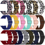 Correia de Relógio em Nylon Elástico com Fivela Deslizante Ajustável xDfind, Para Apple Watch 42 / 44 / 45 / 46 / 49mm, Para Apple Watch 38 / 40 / 41 / S10 42mm