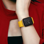 Correia de Relógio em Nylon Elástico com Fivela Deslizante Ajustável xDfind, Para Apple Watch 42 / 44 / 45 / 46 / 49mm, Para Apple Watch 38 / 40 / 41 / S10 42mm