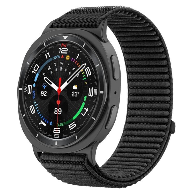 Correia de Relógio em Nylon Trançado com Fecho de Gancho e Argola xDfind, Para Samsung Galaxy Watch8 / 8 Classic