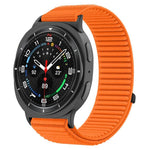 Correia de Relógio em Nylon Trançado com Fecho de Gancho e Argola xDfind, Para Samsung Galaxy Watch8 / 8 Classic