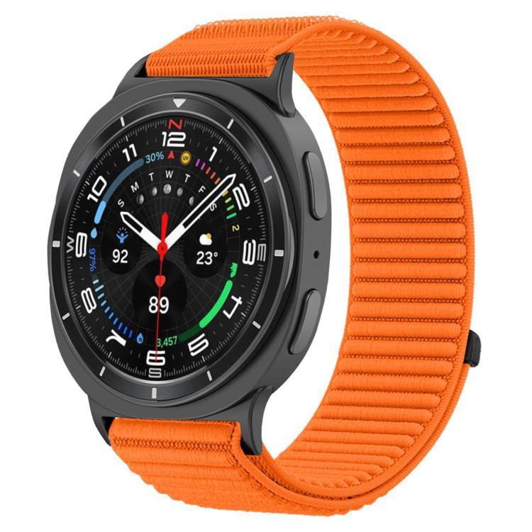 Correia de Relógio em Nylon Trançado com Fecho de Gancho e Argola xDfind, Para Samsung Galaxy Watch8 / 8 Classic