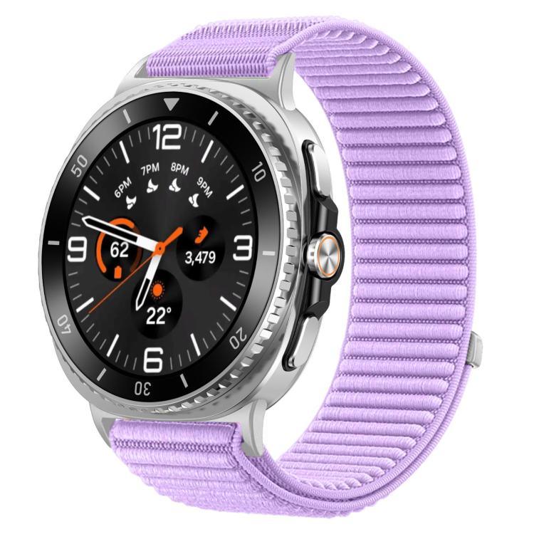Correia de Relógio em Nylon Trançado com Fecho de Gancho e Argola xDfind, Para Samsung Galaxy Watch8 / 8 Classic