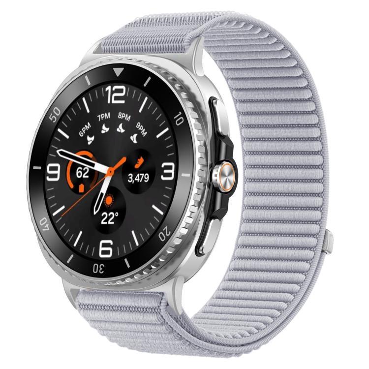Correia de Relógio em Nylon Trançado com Fecho de Gancho e Argola xDfind, Para Samsung Galaxy Watch8 / 8 Classic