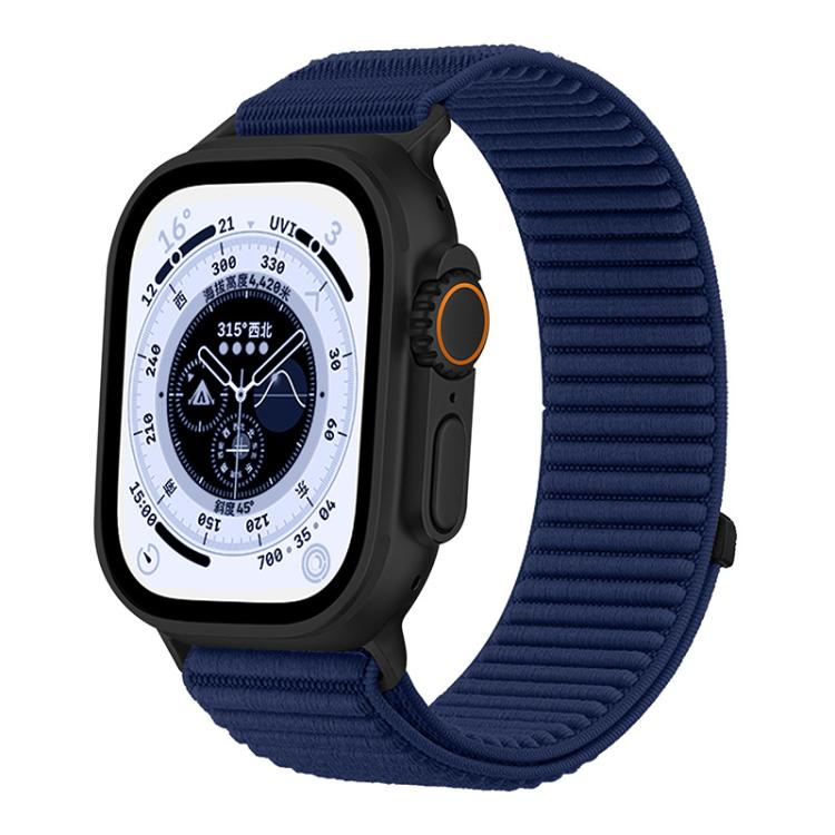 Correia de Relógio em Nylon Trançado com Fecho de Gancho e Argola xDfind, Para Apple Watch 42 / 44 / 45 / 46 / 49mm, Para Apple Watch 38 / 40 / 41 / S10 42mm