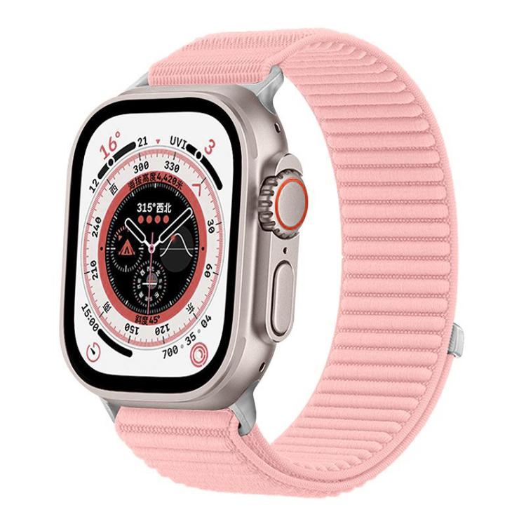 Correia de Relógio em Nylon Trançado com Fecho de Gancho e Argola xDfind, Para Apple Watch 42 / 44 / 45 / 46 / 49mm, Para Apple Watch 38 / 40 / 41 / S10 42mm