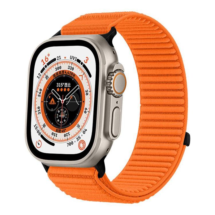 Correia de Relógio em Nylon Trançado com Fecho de Gancho e Argola xDfind, Para Apple Watch 42 / 44 / 45 / 46 / 49mm, Para Apple Watch 38 / 40 / 41 / S10 42mm