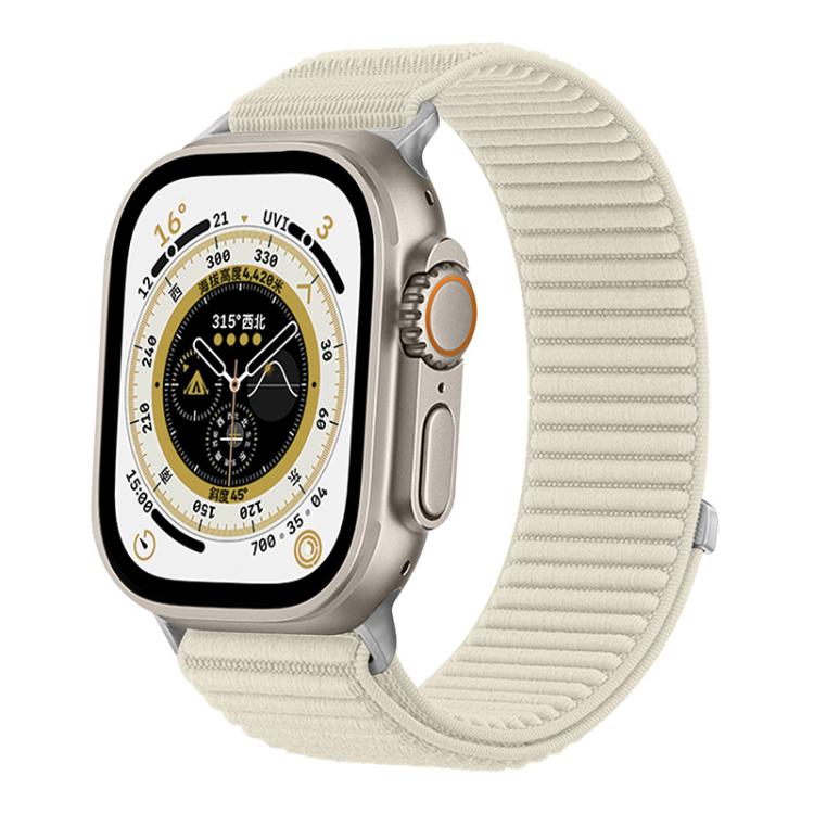 Correia de Relógio em Nylon Trançado com Fecho de Gancho e Argola xDfind, Para Apple Watch 42 / 44 / 45 / 46 / 49mm, Para Apple Watch 38 / 40 / 41 / S10 42mm