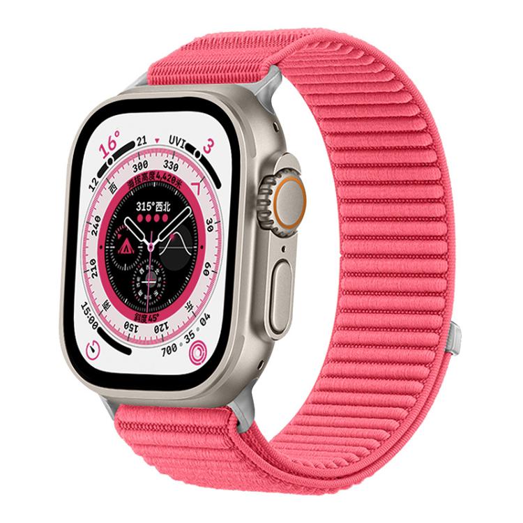 Correia de Relógio em Nylon Trançado com Fecho de Gancho e Argola xDfind, Para Apple Watch 42 / 44 / 45 / 46 / 49mm, Para Apple Watch 38 / 40 / 41 / S10 42mm