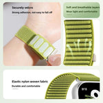 Correia de Relógio em Nylon Trançado com Fecho de Gancho e Argola xDfind, Para Apple Watch 42 / 44 / 45 / 46 / 49mm, Para Apple Watch 38 / 40 / 41 / S10 42mm