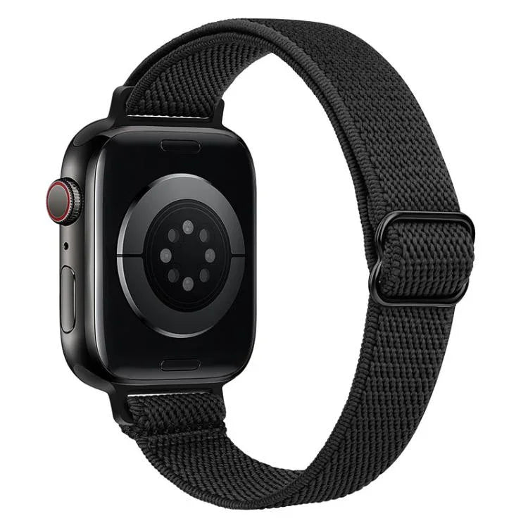Correia de Relógio em Nylon Elástico com Fivela Escada para Cintura Pequena xDfind, Para Apple Watch 42 / 44 / 45 / 46 / 49mm, Para Apple Watch 38 / 40 / 41 / S10 42mm