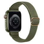 Correia de Relógio em Nylon Elástico com Fivela Escada para Cintura Pequena xDfind, Para Apple Watch 42 / 44 / 45 / 46 / 49mm, Para Apple Watch 38 / 40 / 41 / S10 42mm