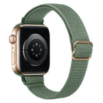 Correia de Relógio em Nylon Elástico com Fivela Escada para Cintura Pequena xDfind, Para Apple Watch 42 / 44 / 45 / 46 / 49mm, Para Apple Watch 38 / 40 / 41 / S10 42mm