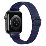 Correia de Relógio em Nylon Elástico com Fivela Escada para Cintura Pequena xDfind, Para Apple Watch 42 / 44 / 45 / 46 / 49mm, Para Apple Watch 38 / 40 / 41 / S10 42mm