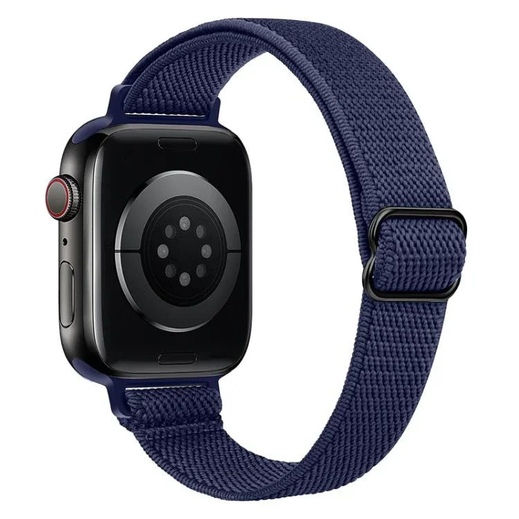 Correia de Relógio em Nylon Elástico com Fivela Escada para Cintura Pequena xDfind, Para Apple Watch 42 / 44 / 45 / 46 / 49mm, Para Apple Watch 38 / 40 / 41 / S10 42mm