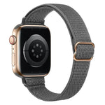 Correia de Relógio em Nylon Elástico com Fivela Escada para Cintura Pequena xDfind, Para Apple Watch 42 / 44 / 45 / 46 / 49mm, Para Apple Watch 38 / 40 / 41 / S10 42mm