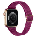 Correia de Relógio em Nylon Elástico com Fivela Escada para Cintura Pequena xDfind, Para Apple Watch 42 / 44 / 45 / 46 / 49mm, Para Apple Watch 38 / 40 / 41 / S10 42mm