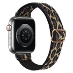 Correia de Relógio em Nylon Elástico com Fivela Escada para Cintura Pequena xDfind, Para Apple Watch 42 / 44 / 45 / 46 / 49mm, Para Apple Watch 38 / 40 / 41 / S10 42mm