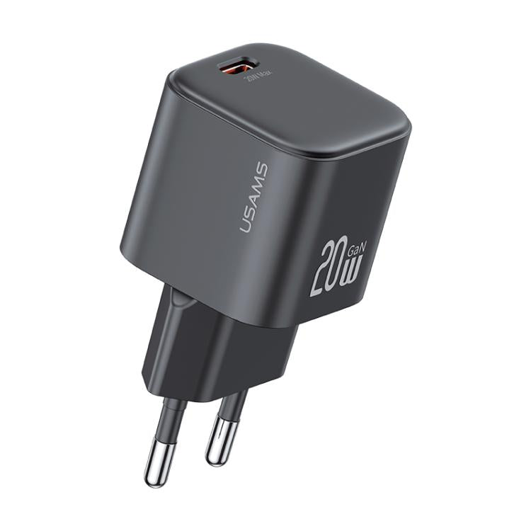 Carregador Rápido Mini USAMS CC260 20W GaN USB-C / Type-C, CC260