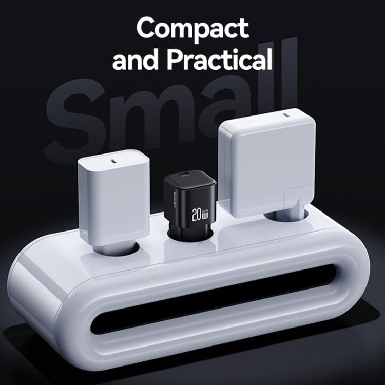 Carregador Rápido Mini USAMS CC260 20W GaN USB-C / Type-C, CC260