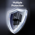 Carregador Rápido Mini USAMS CC260 20W GaN USB-C / Type-C, CC260