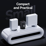 Carregador Rápido Mini USAMS CC263 30W GaN USB-C / Type-C, USB Dual-port, CC263