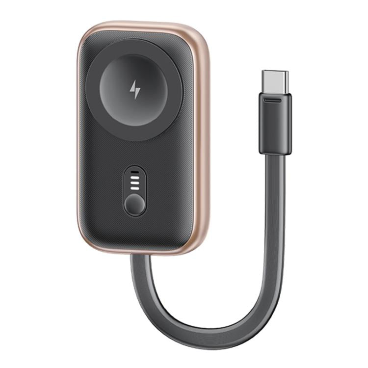 Carregador Sem Fios Portátil USAMS CD245 1200mAh com Cabo para Apple Watch Series, CD245