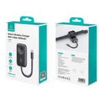 Carregador Sem Fios Portátil USAMS CD245 1200mAh com Cabo para Apple Watch Series, CD245