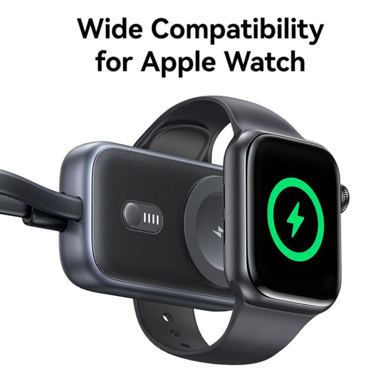 Carregador Sem Fios Portátil USAMS CD245 1200mAh com Cabo para Apple Watch Series, CD245