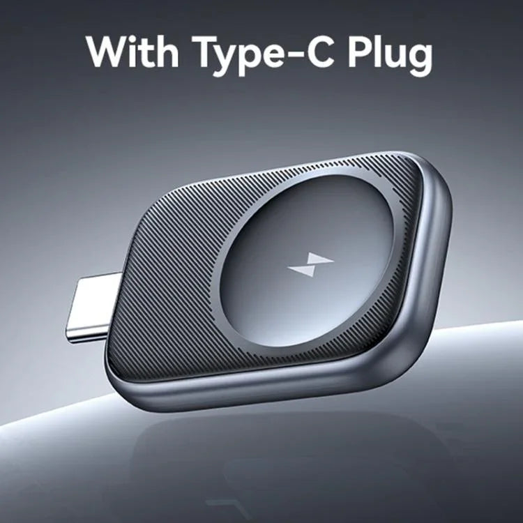 Carregador Sem Fios Portátil USAMS CD247 com Plug USB-C / Tipo-C para Apple Watch Series, CD247
