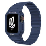 Correia de Relógio em Silicone Magnético com Tampa Integrada xDfind, Para Apple Watch 42 / 44 / 45mm, Para Apple Watch Series 10 / 11 46mm, Para Apple Watch Series 10 / 11 42mm, Para Apple Watch Ultra 3 / 2 / 1 49mm, Para Apple Watch 38 / 41mm