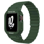 Correia de Relógio em Silicone Magnético com Tampa Integrada xDfind, Para Apple Watch 42 / 44 / 45mm, Para Apple Watch Series 10 / 11 46mm, Para Apple Watch Series 10 / 11 42mm, Para Apple Watch Ultra 3 / 2 / 1 49mm, Para Apple Watch 38 / 41mm