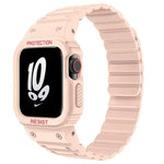 Correia de Relógio em Silicone Magnético com Tampa Integrada xDfind, Para Apple Watch 42 / 44 / 45mm, Para Apple Watch Series 10 / 11 46mm, Para Apple Watch Series 10 / 11 42mm, Para Apple Watch Ultra 3 / 2 / 1 49mm, Para Apple Watch 38 / 41mm