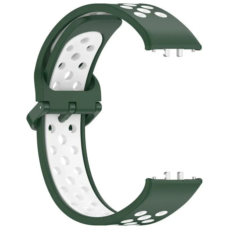 Correia de Relógio Respirável em Silicone Bicolor xDfind, Para Samsung Galaxy Fit 3
